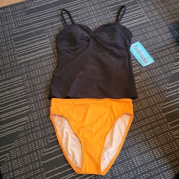 𝅺2pc Penbrooke swimsuit size 8 VBS - Picture 1 of 5